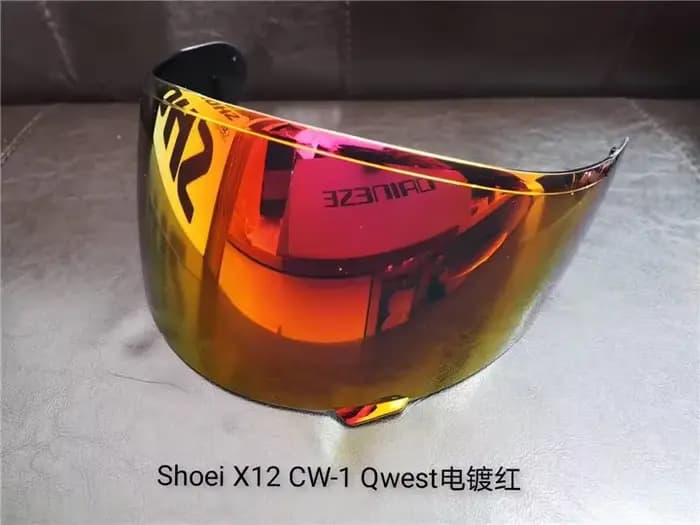 Bouclier de casque pour SHOEI X12 CW-1 RF-1100 XR-1100 Qwest x-spirit 2