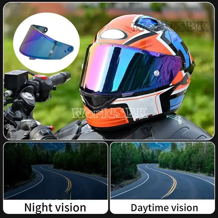 Nfr casque visière bouclier lentille TT NFR NXR NX