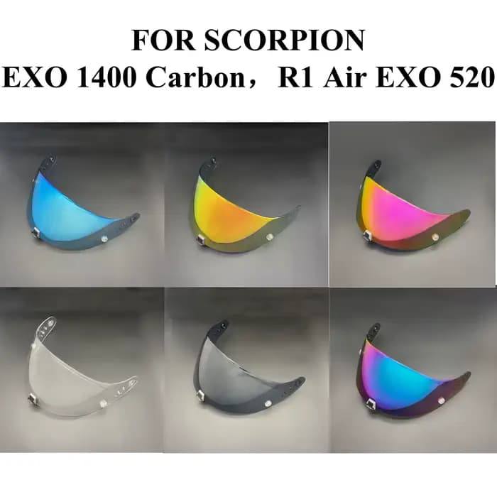 Visière de casque de moto pour Scorpion Exo 1400 Carbon