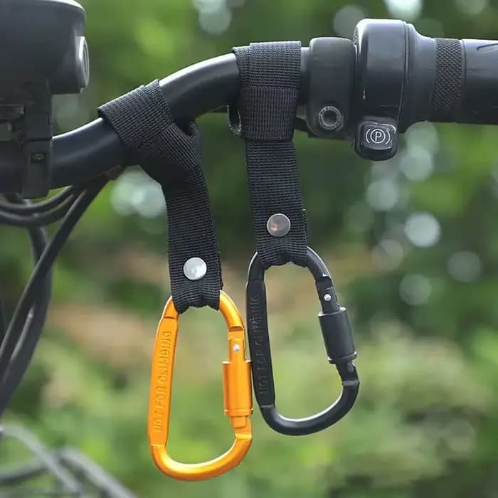 Clip de crochet de guidon de montage avant en alliage d'aluminium pour moto et vélo