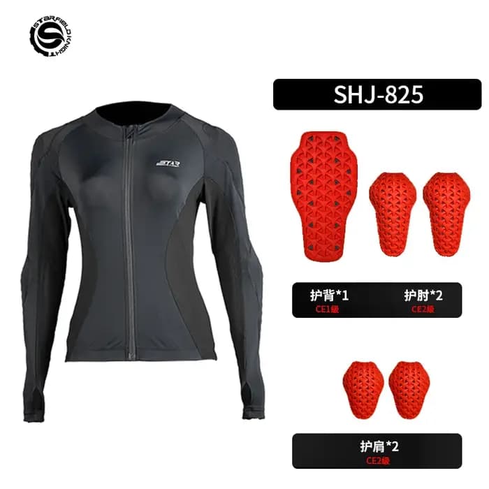 SFK été respirant Moto veste femmes serré