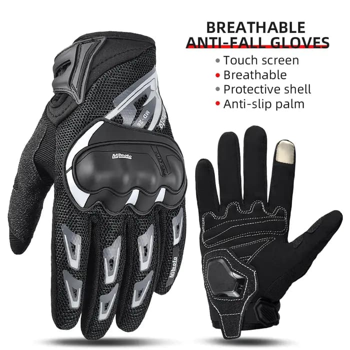 Gants de moto d'été respirants