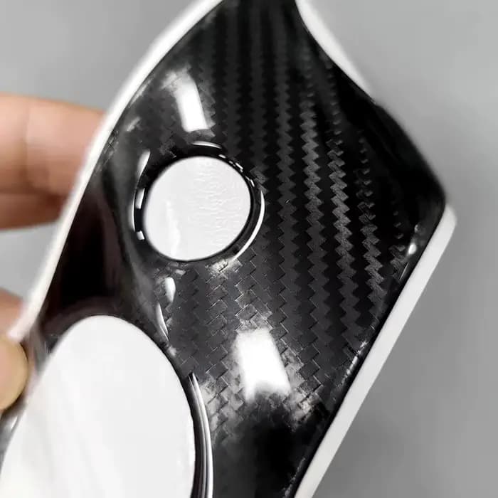 Nouveau M1000RR moto 3D fibre de carbone fourche supérieure joug protecteur autocollant pour BMW S10