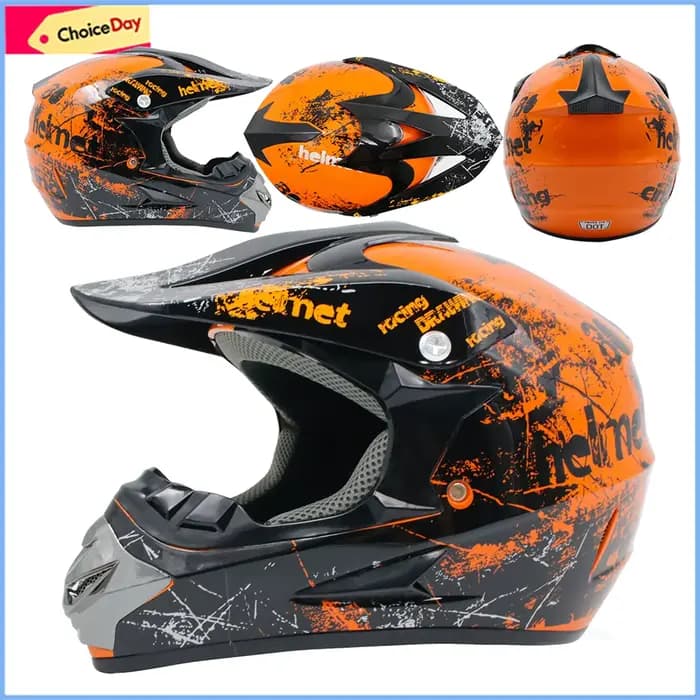 Casques de Moto course casque tout-terrain hommes
