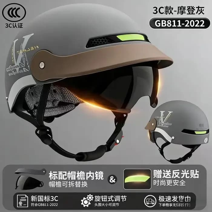 Casque de moto pour hommes et femmes