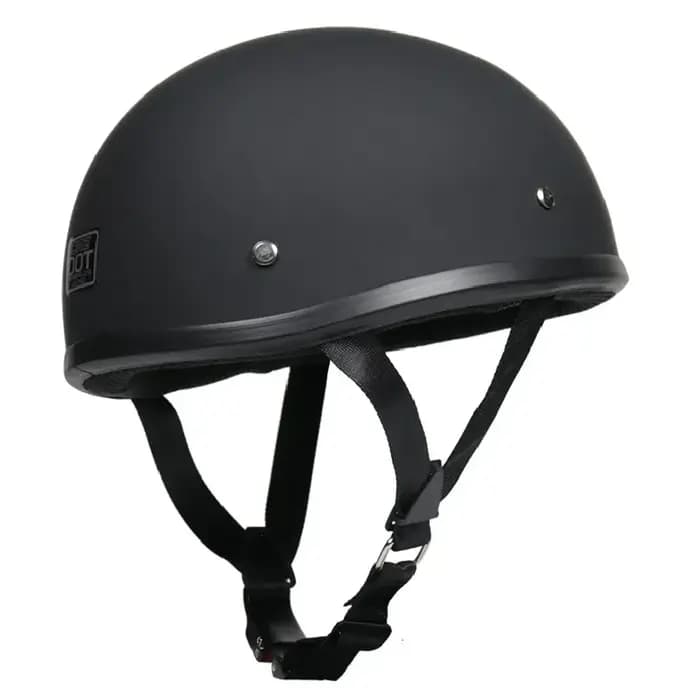 Casques de scooter, casque de moto, casque demi-couche, casque gourde, casque portable pour les quatre saisons, pour hommes et femmes, style Harley