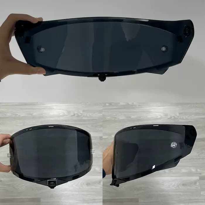 Visière de casque de Moto pour casques KYT TT Revo