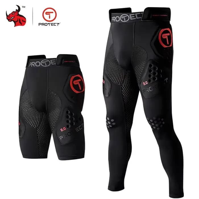 Pantalon de moto respirant avec armure de genou et de hanche