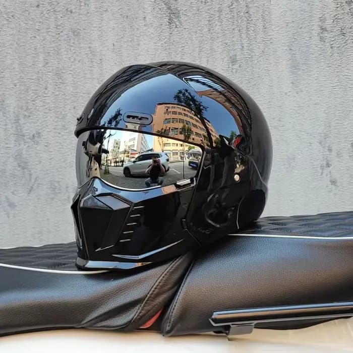 Nouveau Scorpion rétro Moto Cascos