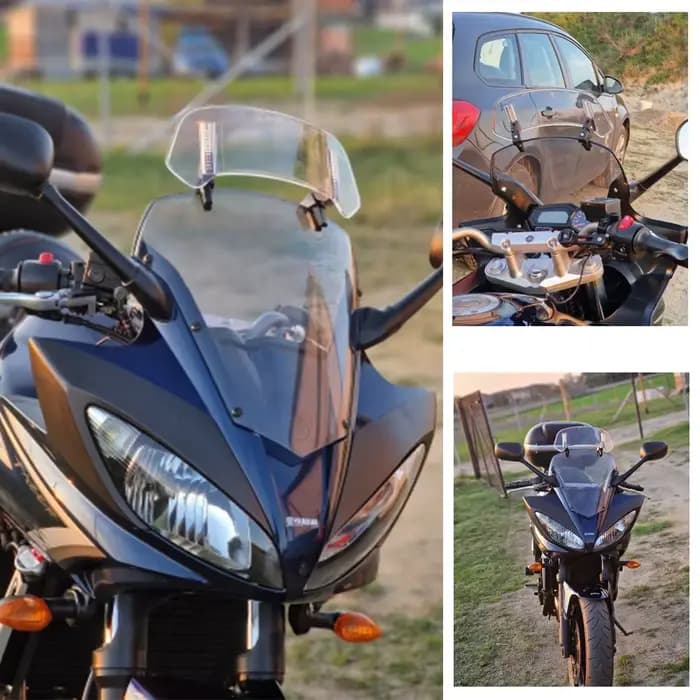 Extension universelle de pare-brise de moto, déflecteur de becquet réglable pour Benelli TRK 502 TRK