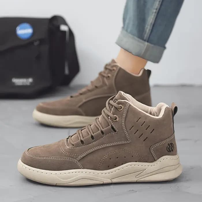 Bottes hautes à lacets pour hommes