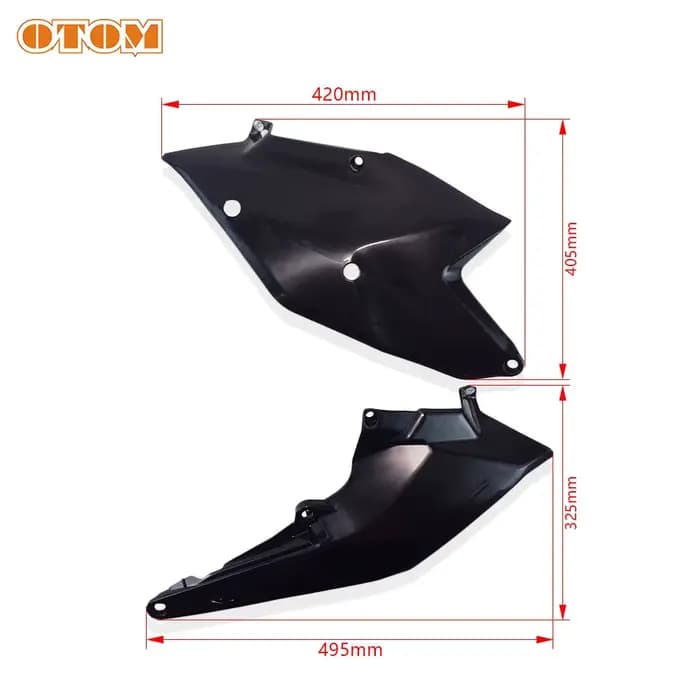 Accessoires de moto 2016-2019 panneau arrière côté gauche droit carénage couvercle protecteur pour KTM SX SXF XC XCF EXC EXCF XCW 250