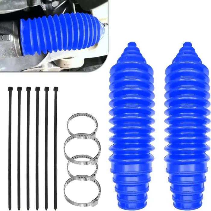 2 pièces NOUVEAU Kit de soufflets de direction universels étanches et anti-poussière pour arbre de transmission et