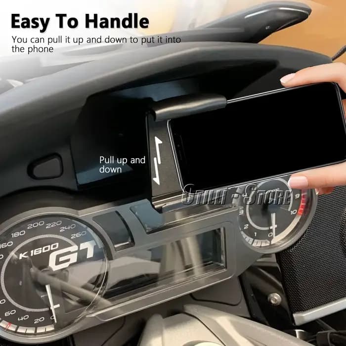 Nouveau pour BMW K1600B K1600GT K1600GTL support de téléphone moto Navigation téléphone support anti