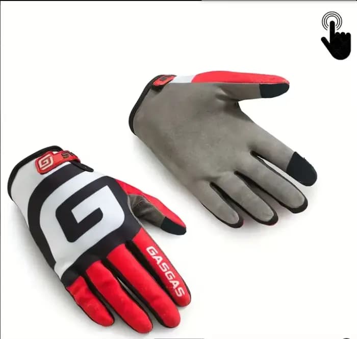 Nouveaux gants de moto à écran tactile pour vélo de montagne, gants de motocross orange, gants de cy