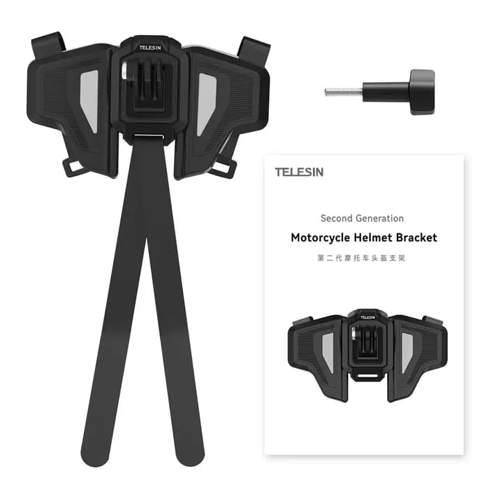 TELESIN – sangle de montage pour casque de moto