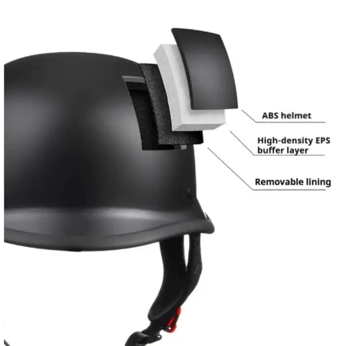 Demi-casques rétro classiques pour moto, visage ouvert, bonnet de croisière, casquette de crâne, petit pour moto, Scooter, Chopper