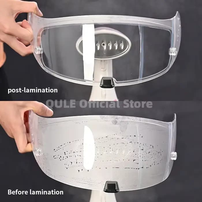 Film Anti-buée pour visière de casque de moto Scorpion exo 1400 Carbon
