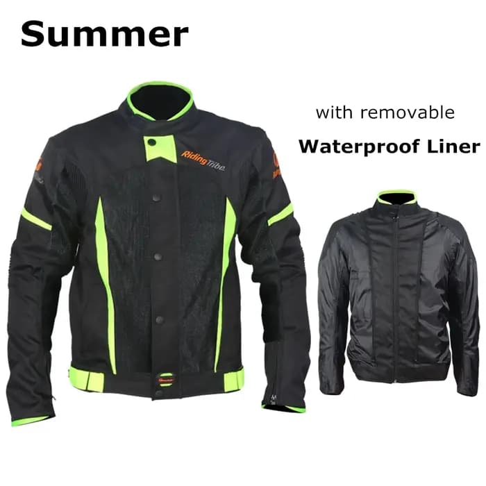 Veste de moto d'été imperméable et respirante