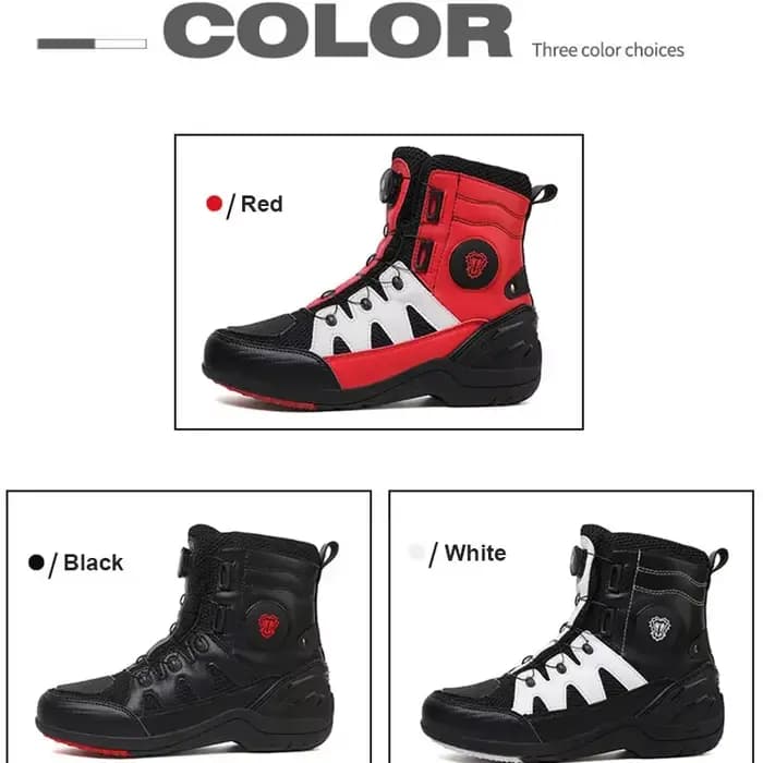 Bottes de motocross pour hommes et femmes