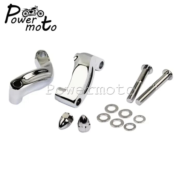 Kit d'adaptateur d'extension de délocalisation de miroir en aluminium de moto, pour Harley Ccalculat