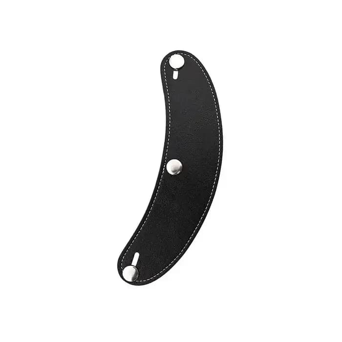 Visière de casque rétro à 3 broches en cuir amovible pour scooter, moto, casque de moto, pare-brise