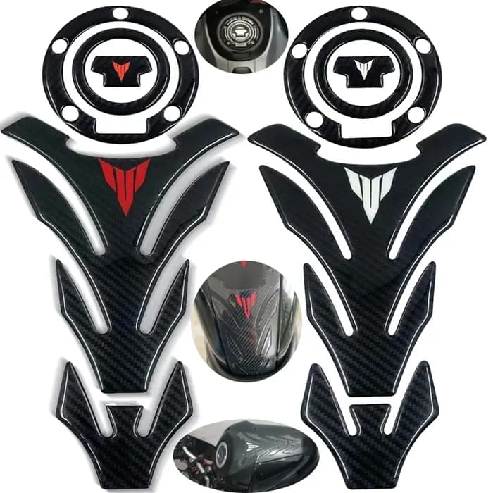 Pour Yamaha trucs MT-07 MT-09 MT07 MT09 FZ-07 FZ-09 3D réservoir de carburant autocollant couverture