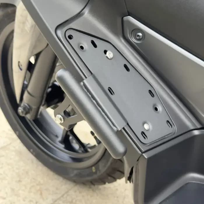 Top!-moto pour XMAX 300(2017-2025) support de projecteur de Mini barre de protection améliorée