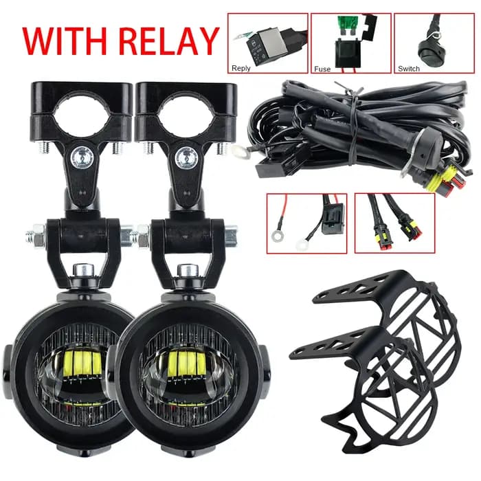 Lampe antibrouillard pour moto BMW R1200GS F800GS F700GS F650 K1600