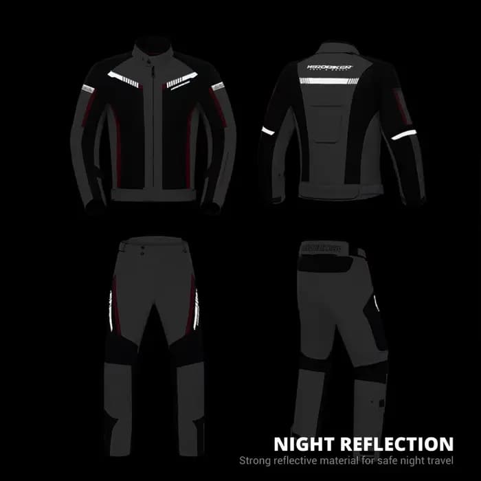 HEROBIKER veste de Moto imperméable homme